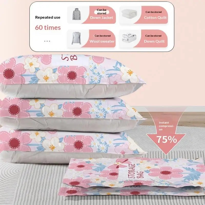 Vacuum Storage Bags – Space Saver for Comforters & Travel Vacuum Storage Bags Axl