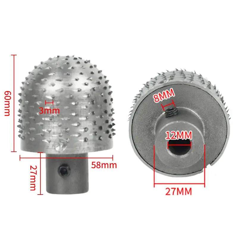 12mm Electric Coconut Grater Head Blade – Heavy Duty Stainless Coconut Grater Blade Axl