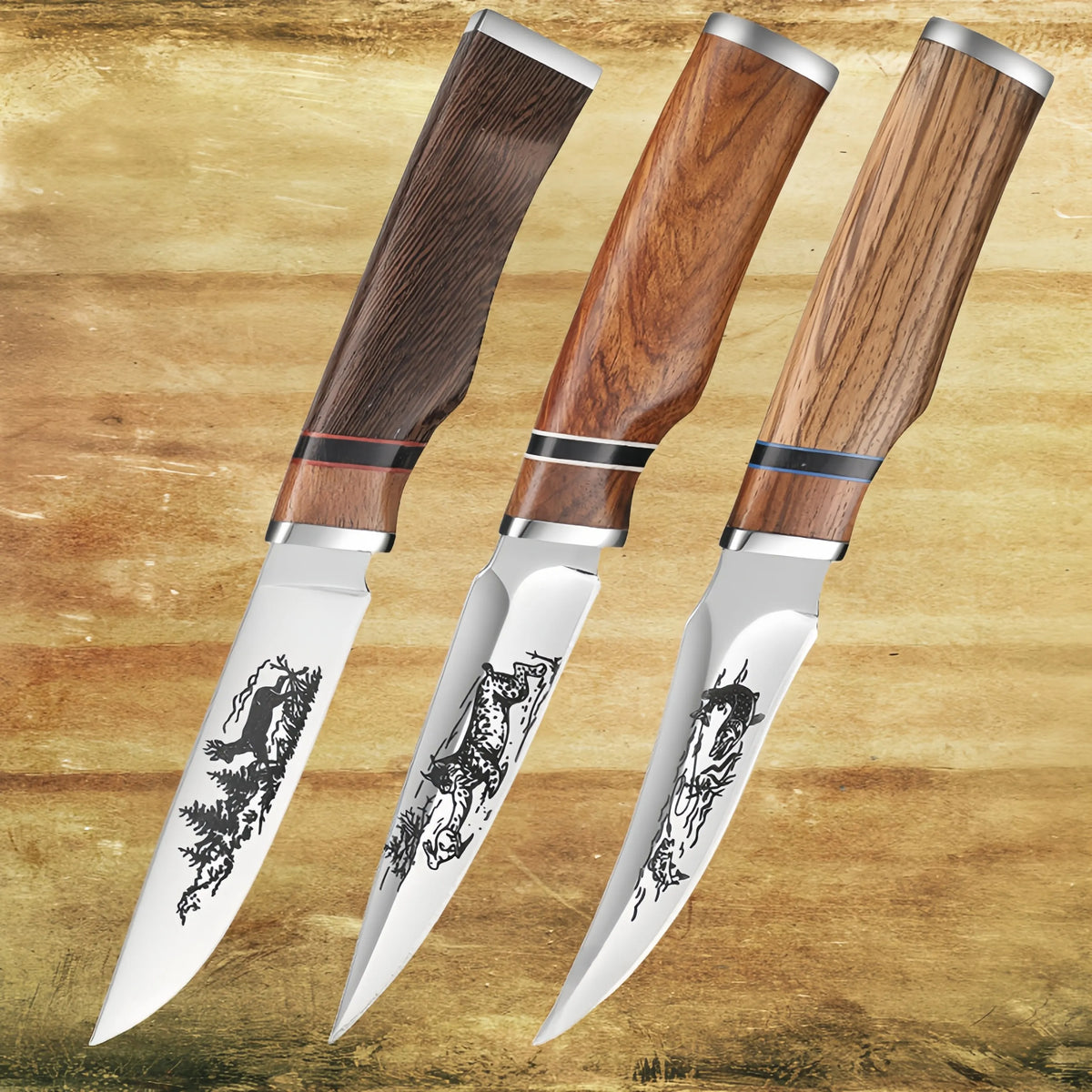Hand-Forged Boning Knife – Stainless Steel & Wood Handle Boning Knife Axl