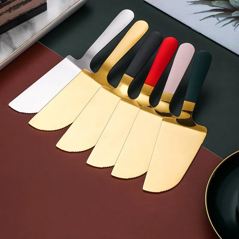 Stainless Steel Cake & Pizza Server Shovel | Baking Tool Cake Server Knife Axl