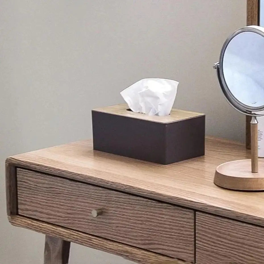 Bamboo Wood Tissue Box Cover | Napkin Holder Home & Hotel Décor Tissue Box Cover Axl