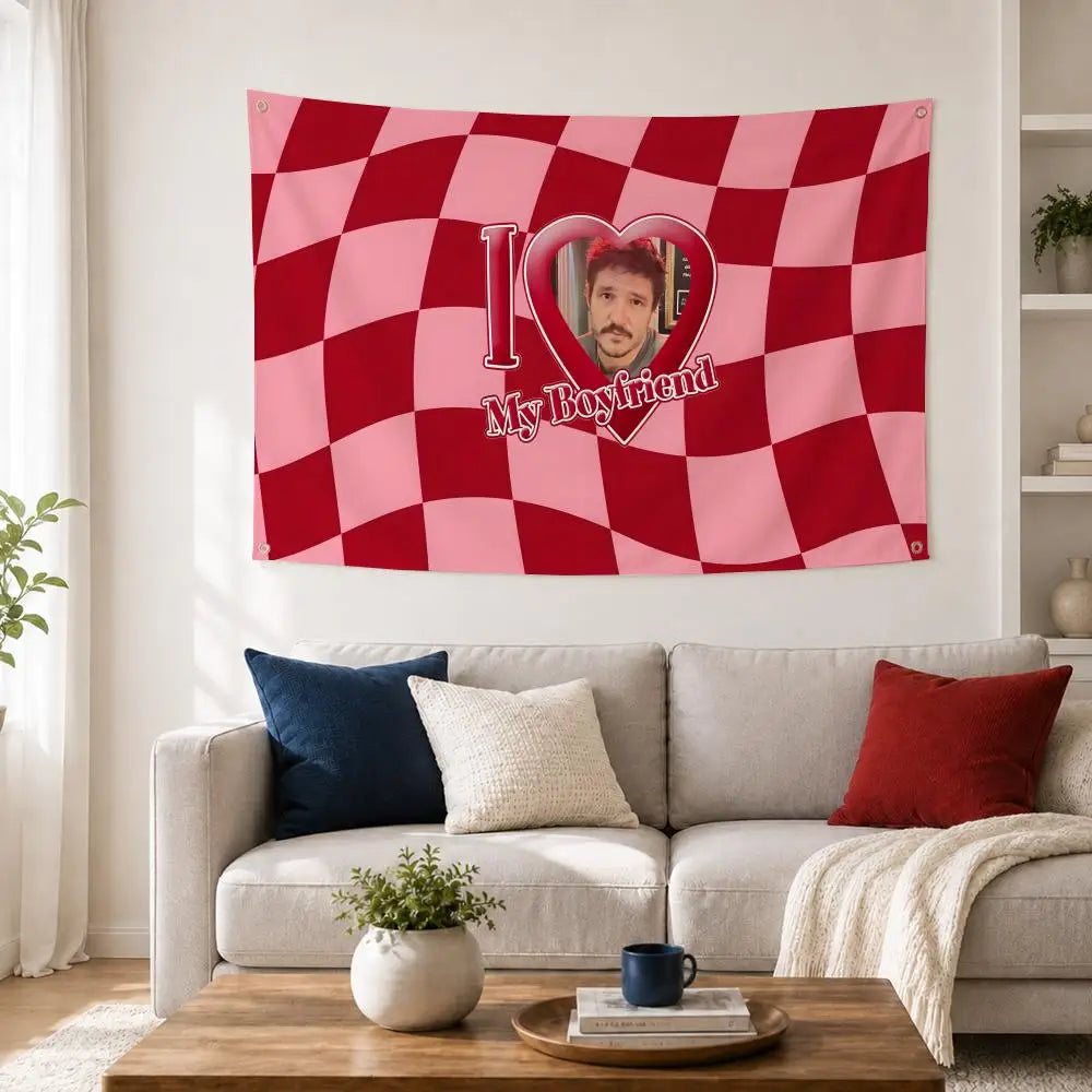 Pedro Pascal Fan Flag – Wall Banner for Bedroom & Events Fan Wall Banner Axl