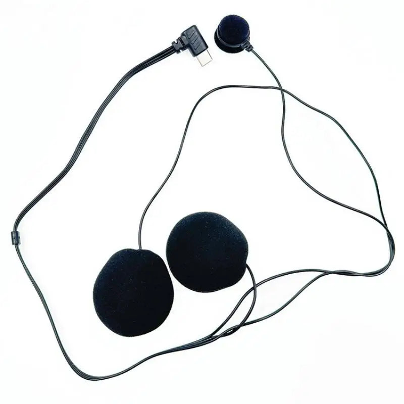 Type-C HD Noise Reduction Motorcycle Helmet Headset & Mic Helmet Headset Mic Axl