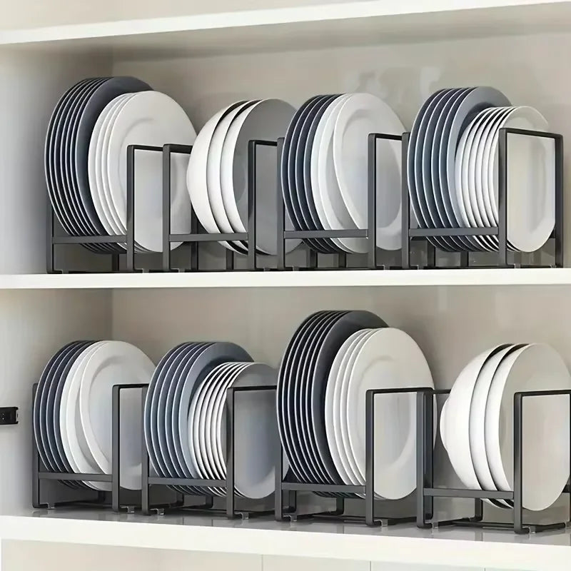 Kitchen Countertop Dish Rack – Iron Plate & Cabinet Organizer Dish Rack Organizer Axl