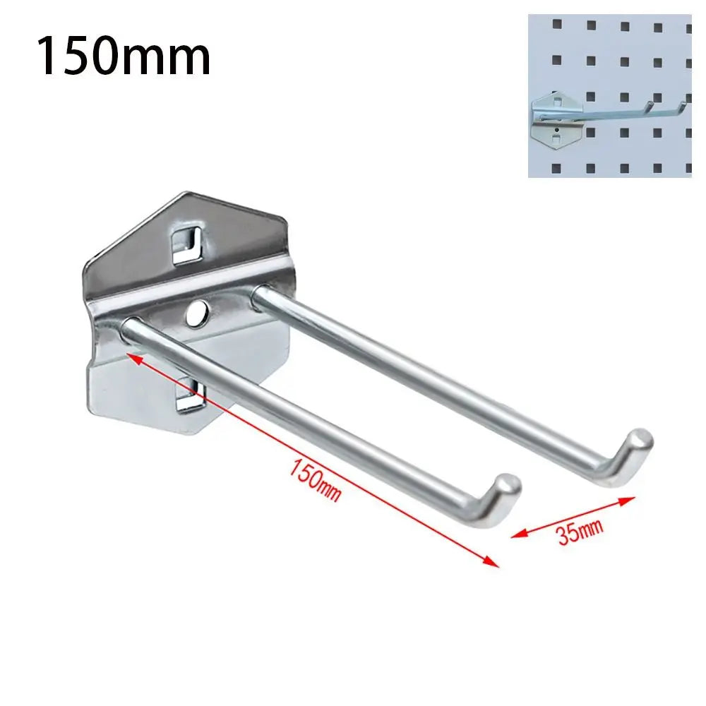 Steel Pegboard Hooks – Wall Mount Hanger for Garage & Kitchen Pegboard Hook Axl 150mm