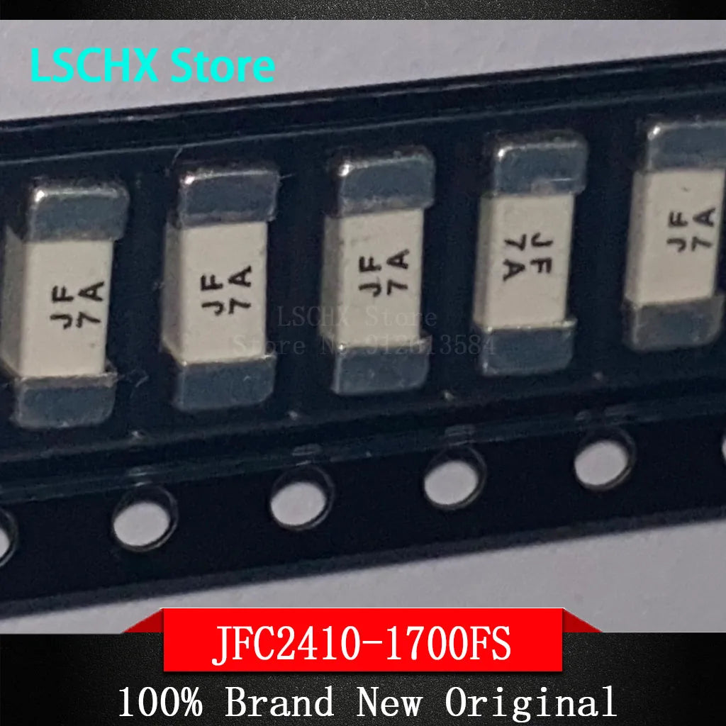 50pcs JFC2410 SMD Patch Fuse 1200–1800FS | Surface Mount SMD Patch Fuse Axl