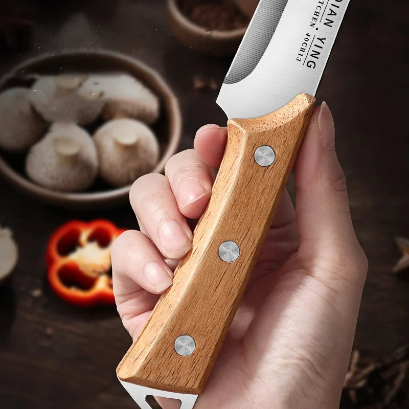 YRIDEFE Stainless Steel Boning Knife – Sharp Butcher Chef Knife Boning Knife Axl
