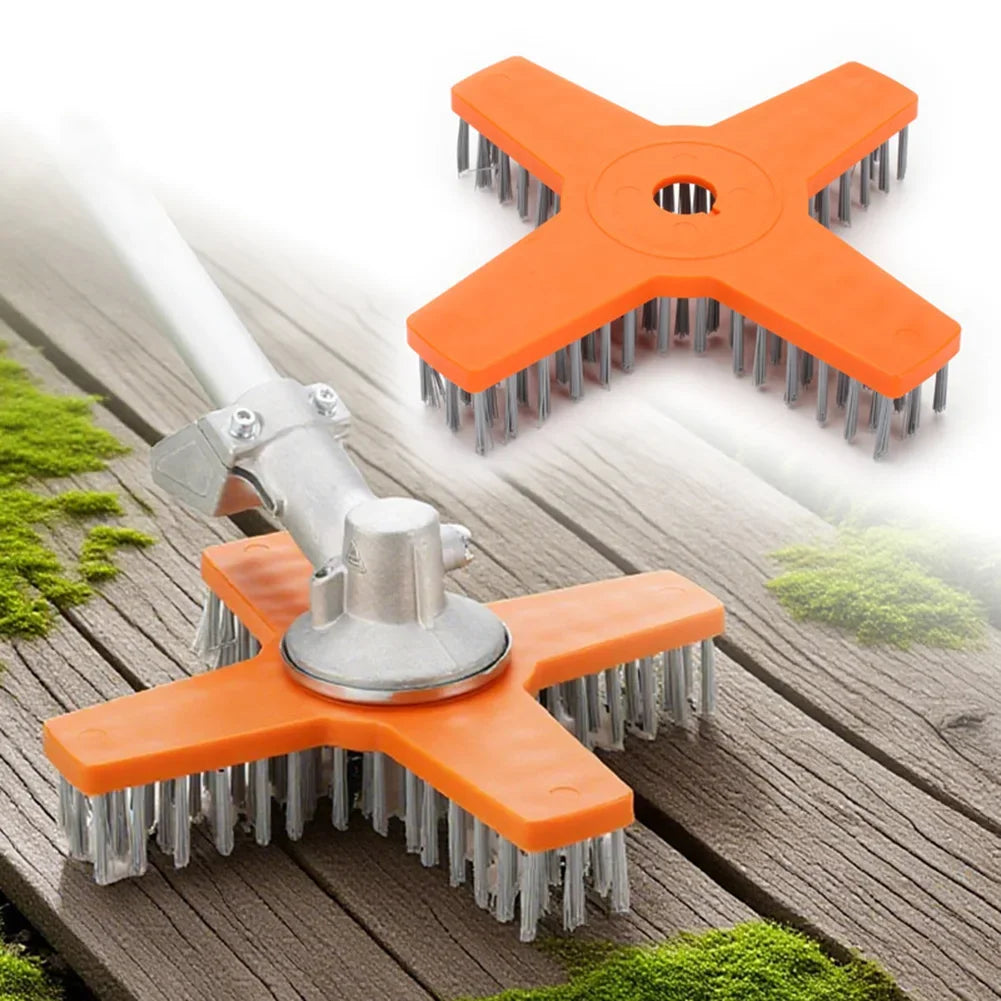 10-Inch Lawn Mower Cleaning Brush – 3-Tooth, 4-Tooth & Disc Lawn Cleaning Brush Axl