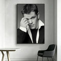 Matt Damon HD Art Poster – Waterproof Sticky Wall Decor Wall Art Poster Axl White4 40X50cmNoframe