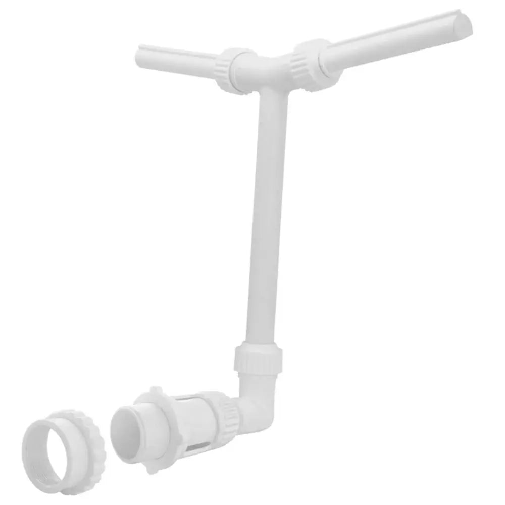 PVC Pool Fountain Sprayer – Adjustable Double-Jet Waterfall Head Pool Fountain Sprayer Axl Style B