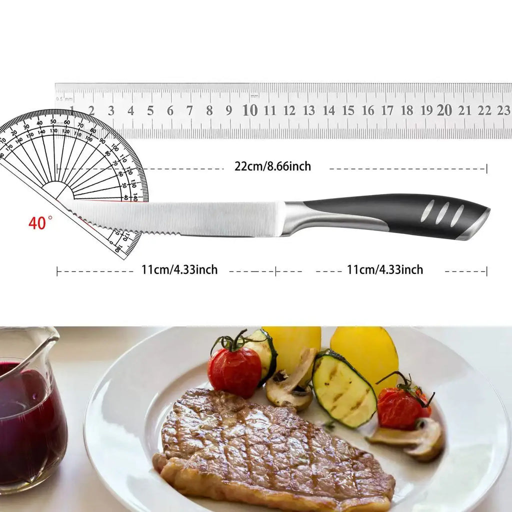 6-Piece Professional Stainless Steel Kitchen Knife Set Kitchen Knife Set Axl