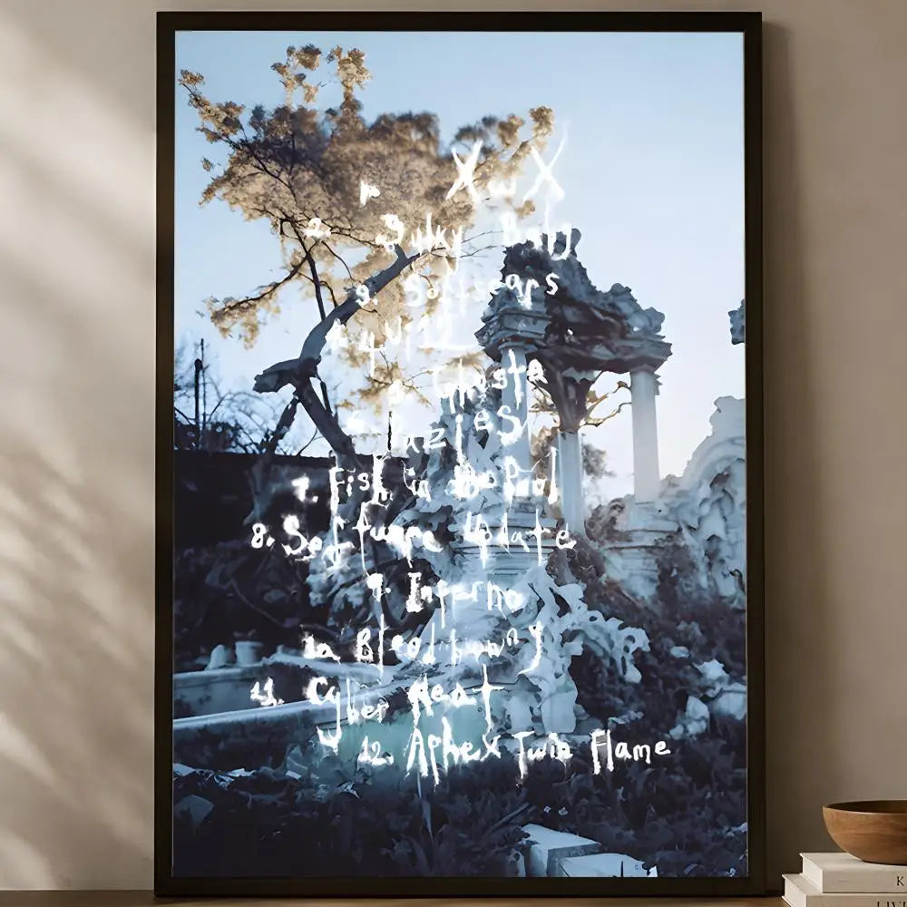 Y-yeule HD PVC Wall Art Poster – Self-Stick Home Decor Wall Art Poster Axl White05 60X90cmNoframe
