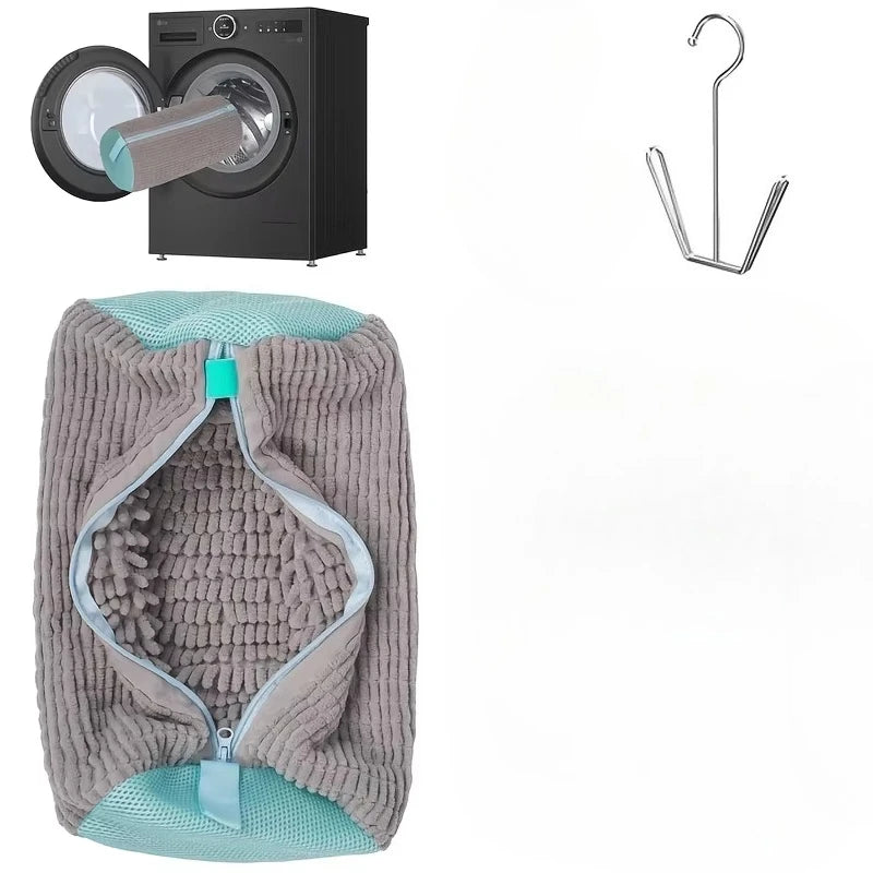 Shoe Wash Bag & Drying Hook Set – Sneaker Laundry Bag Shoe Laundry Bag Set Axl