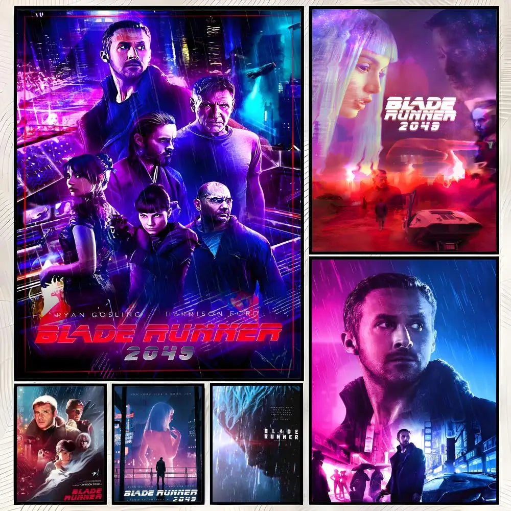 Blade Runner HD PVC Self-Stick Wall Poster – Waterproof Art Wall Art Poster Axl