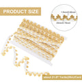 Braided Burlap Ribbon 10m – Rustic Jute Gimp Braid Trim Craft Ribbon Trim Axl AECH04-01571