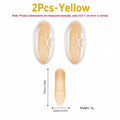 360° Silicone Pet Finger Toothbrush for Dogs & Cats – 2pc Set Pet Dental Brush Axl 2Pcs-Yellow