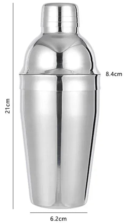 304 Stainless Steel Cocktail Shaker – 25oz Boston Bar Shaker Cocktail Shaker Axl 550ml