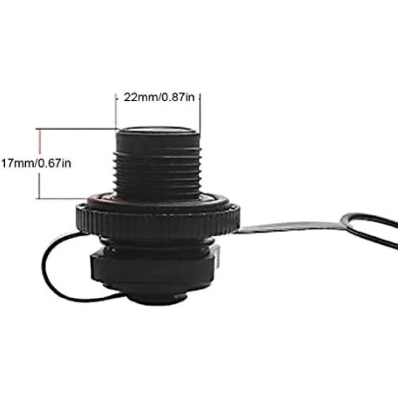 MSPA Hot Tub Air Valve Cap – Screw-On Inflation Cover Spa Valve Cap Axl