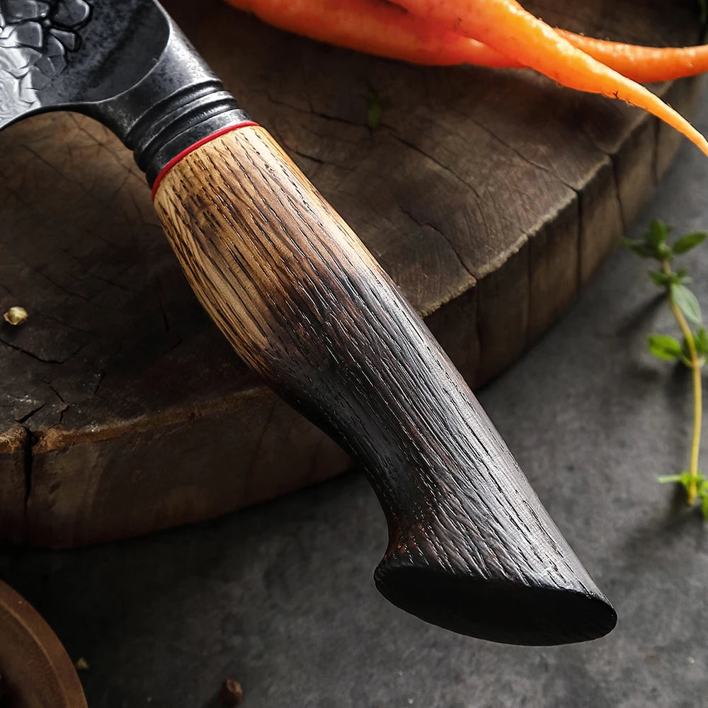 XINZUO 7" Nakiri Knife – 67-Layer Damascus Steel | Gift Box Damascus Kitchen Knife Axl