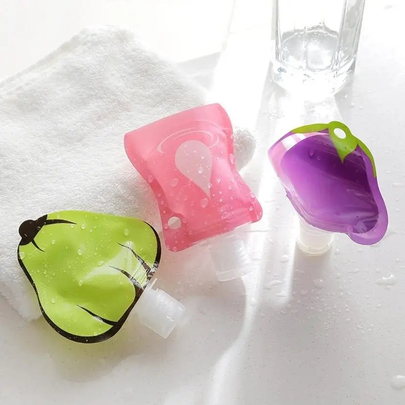 Fruit Shape Refillable Travel Bottles – Mini Portable Containers Travel Bottle Axl