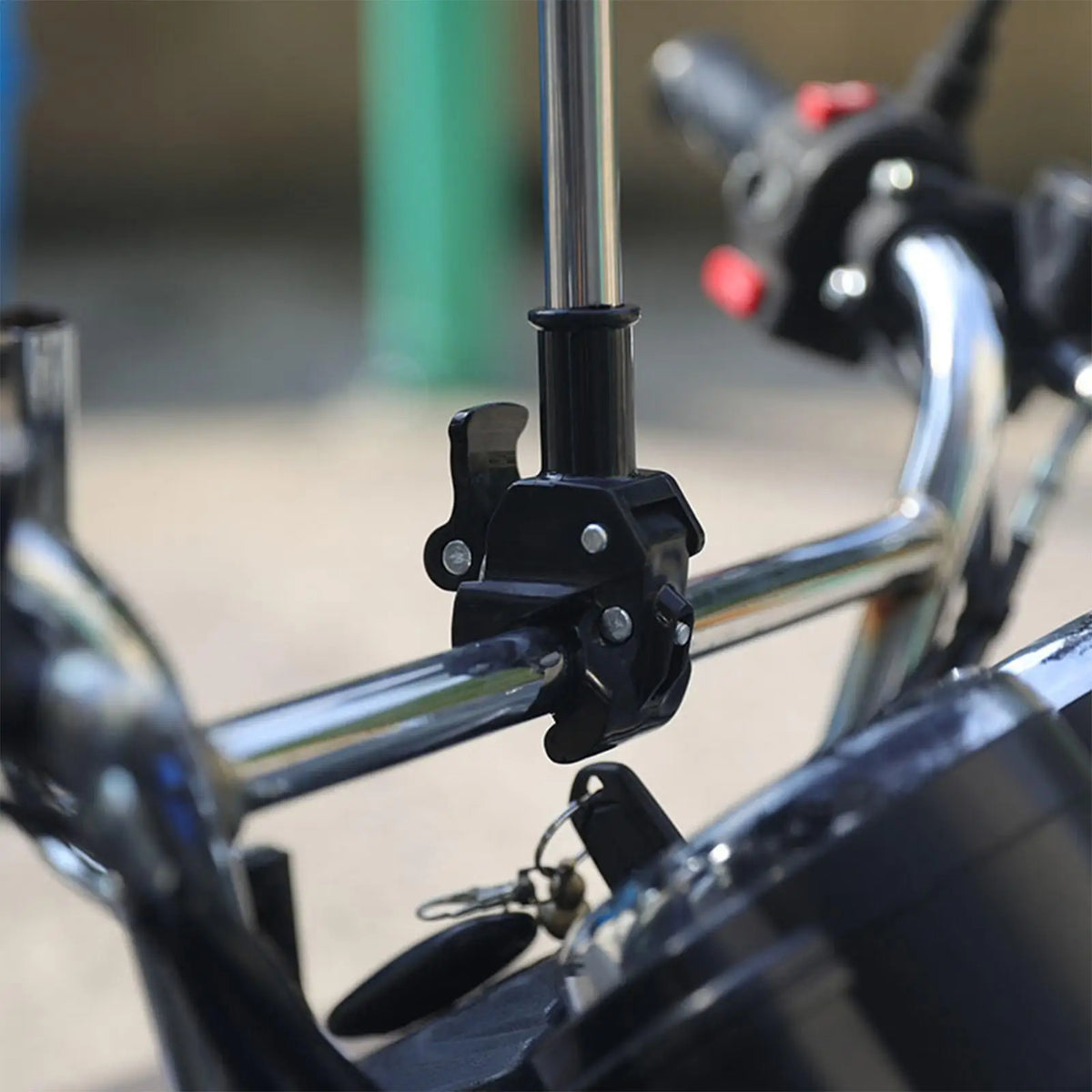 Telescopic Motorcycle & Bicycle Flag Pole Holder | Stainless Steel Bicycle Flag Pole Axl