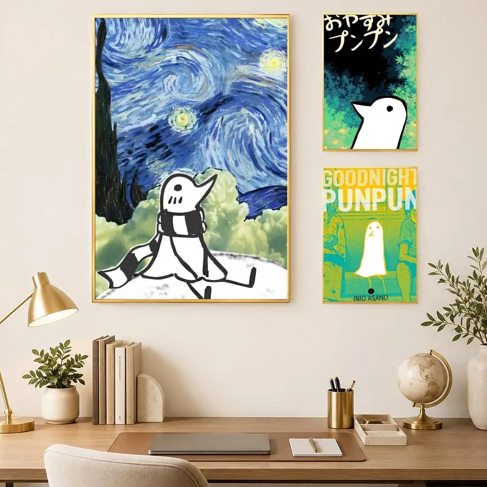 Goodnight Punpun Anime Wall Poster – Self-Stick HD PVC Anime Wall Poster Axl