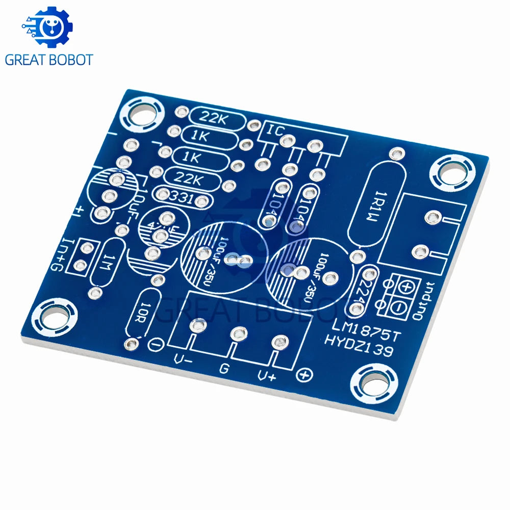 LM1875T 30W Mono Audio Amplifier Board DIY PCB Kit Audio Amplifier Kit Axl