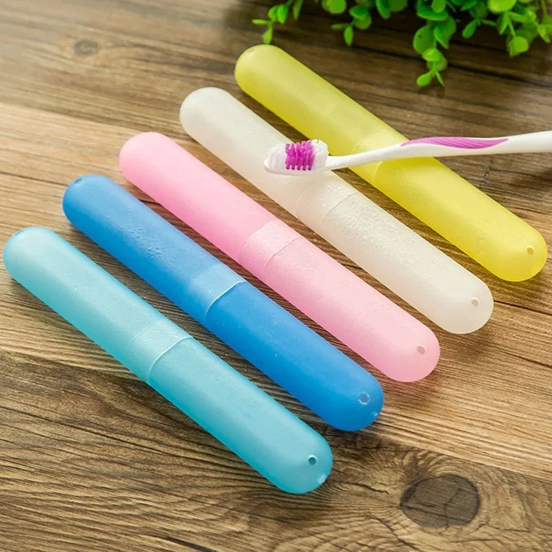 Portable Travel Toothbrush Case – Dustproof Protective Holder Toothbrush Travel Case Axl
