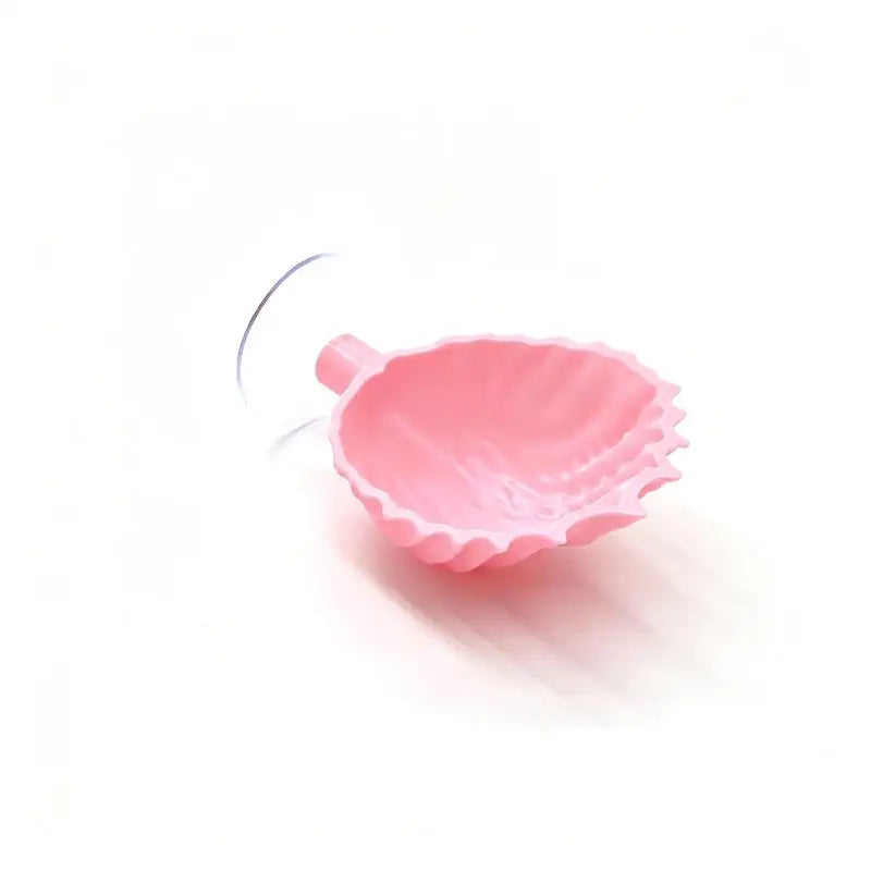 Shell-Shaped Betta Feeding Dish with Suction Cup | Fish Tank Aquarium Feeding Dish Axl N