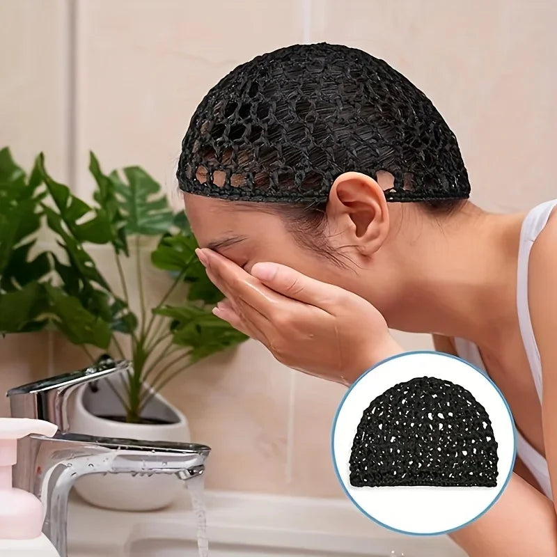 Crochet Hairnet – Soft Reusable Mesh Cap for Women Hair Mesh Cap Axl