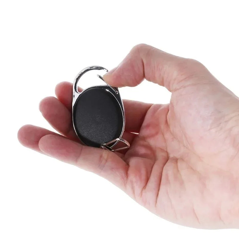 Retractable Carabiner Key Chain – Anti-Loss Badge & Key Reel Retractable Key Reel Axl