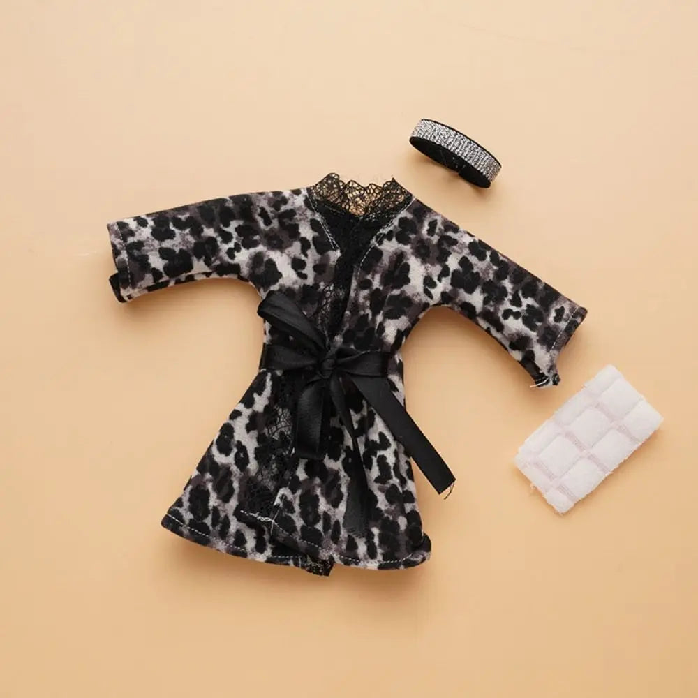 BJD Doll Robe & Pajamas Set – 1/6 Scale Bathrobe Outfit Doll Clothing Set Axl 1