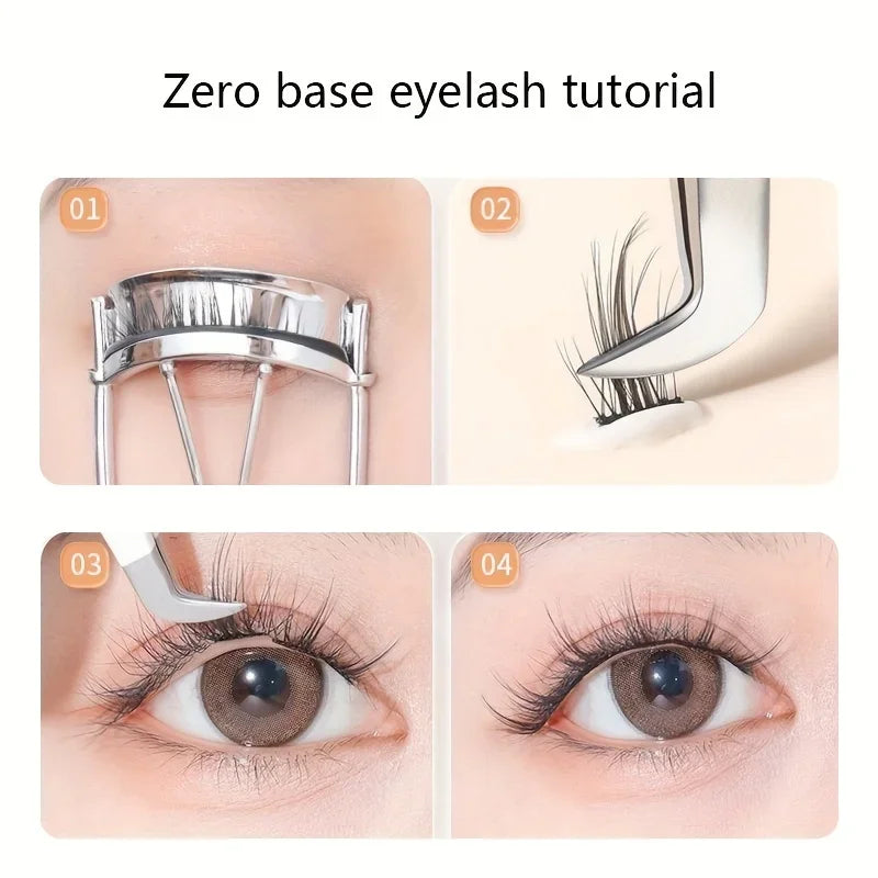Curved Eyelash Applicator Tweezers – DIY Lash Tool Eyelash Applicator Tool Axl