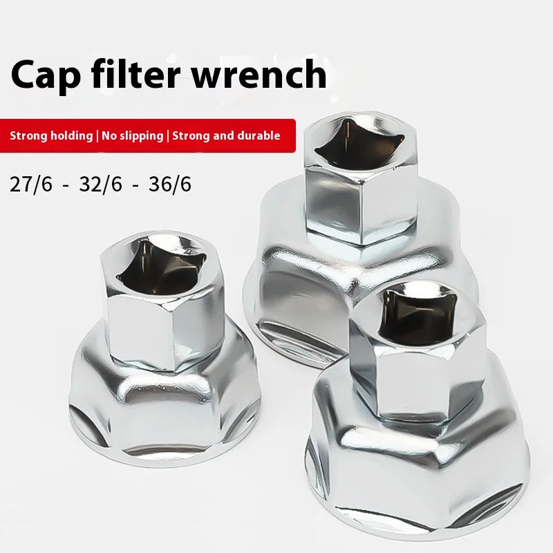 27/32/36mm Oil Filter Socket Wrench Remover Tool for Cars Oil Filter Wrench Axl