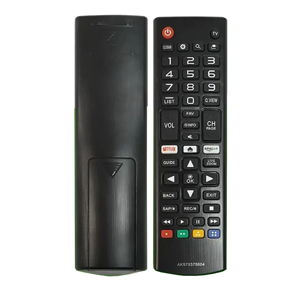 LG Smart TV Replacement Remote AKB75375604 – 43/49/55UK6300 TV Remote Control Axl black-1pcs