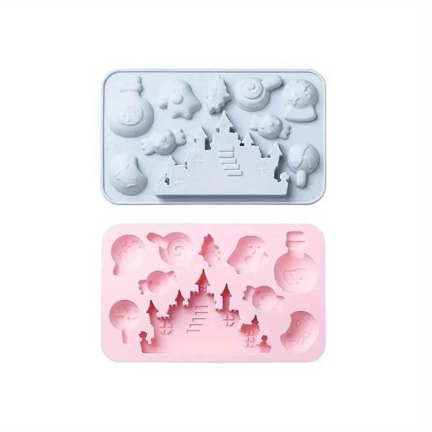 Halloween Silicone Mold – Chocolate, Candy & Cake Baking Tool Silicone Baking Mold Axl