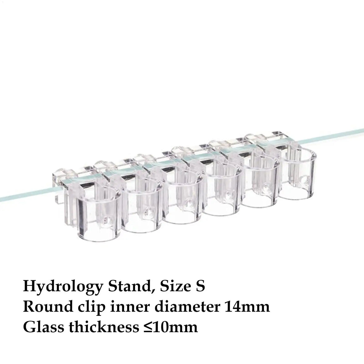 Aquarium Plant Holder 6-Pack – Clear Hangable Fish Tank Brackets Aquarium Plant Holder Axl