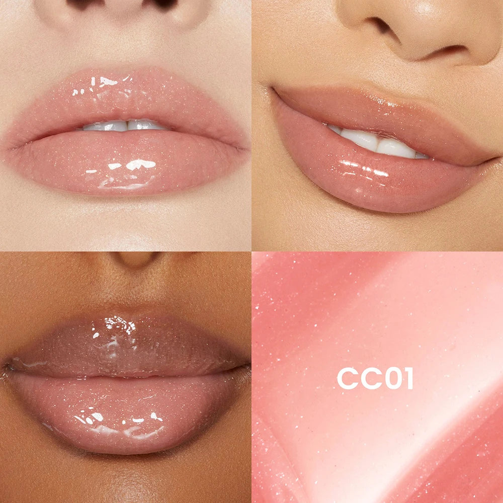 Vegan Matte Liquid Lipstick & Lip Gloss – Dual Texture Nude Lip Gloss Axl CC01 5pcs with logo