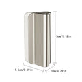 10 Pairs Magnetic Curtain Clips – Block Light & Close Drapes Curtain Closure Clips Axl Silver