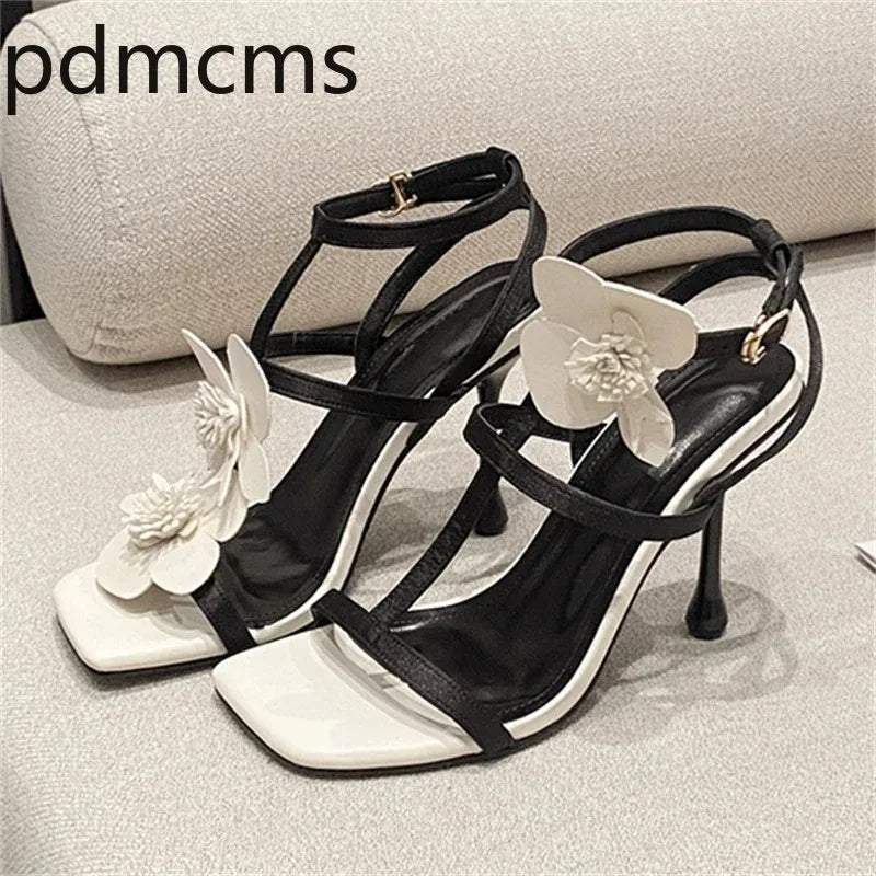 Women's Square Toe High Heel Sandals – Party & Prom Pumps High Heel Sandals Axl