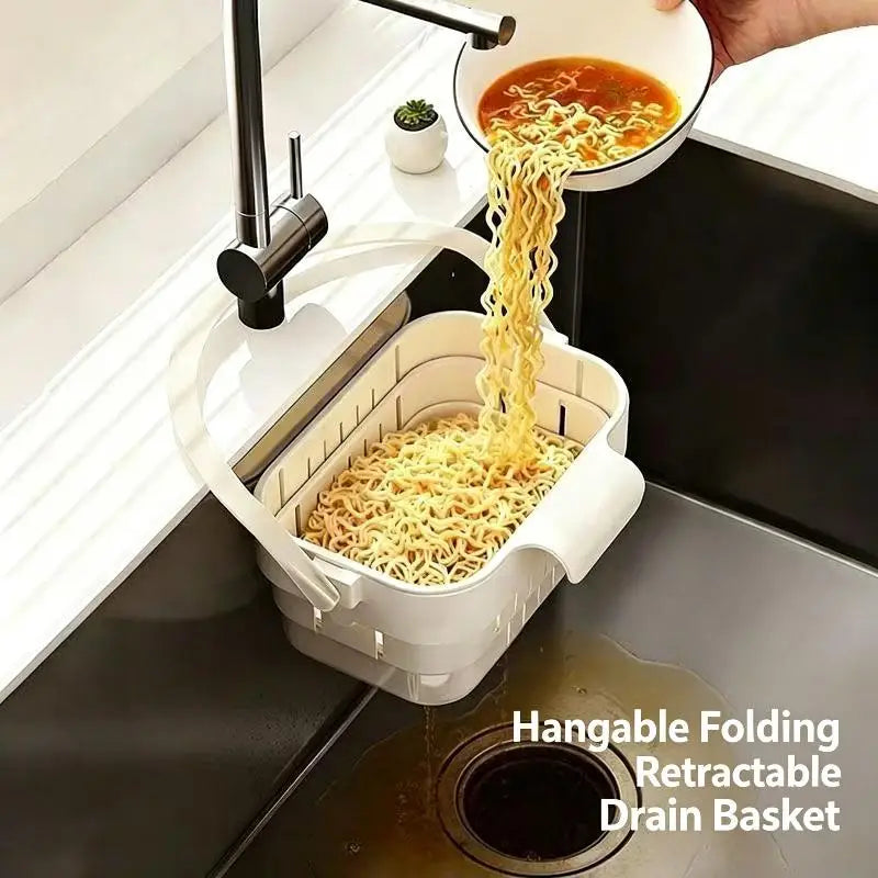 Hanging Kitchen Sink Colander with Removable Filter Kitchen Sink Colander Axl
