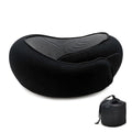 Memory Foam U-Shape Travel Neck Pillow – Adjustable Support Travel Neck Pillow Axl black Type2