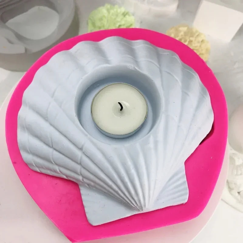 Shell Silicone Mold – DIY Candle, Soap, Cake & Craft Mould Silicone Craft Mold Axl