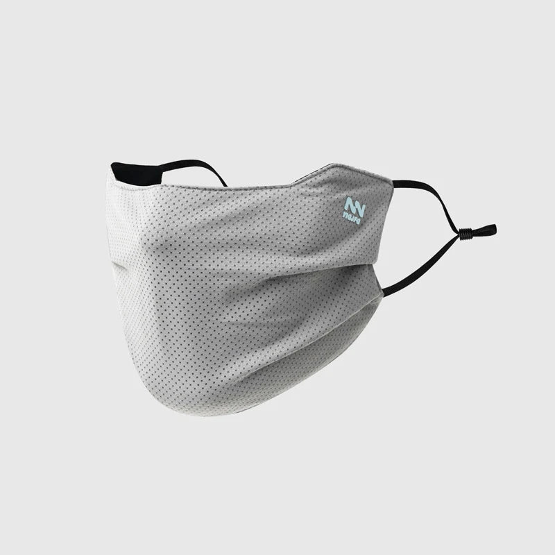 UV Protection Face Mask – Breathable Ice Silk Cycling Shield UV Face Mask Axl Light gray