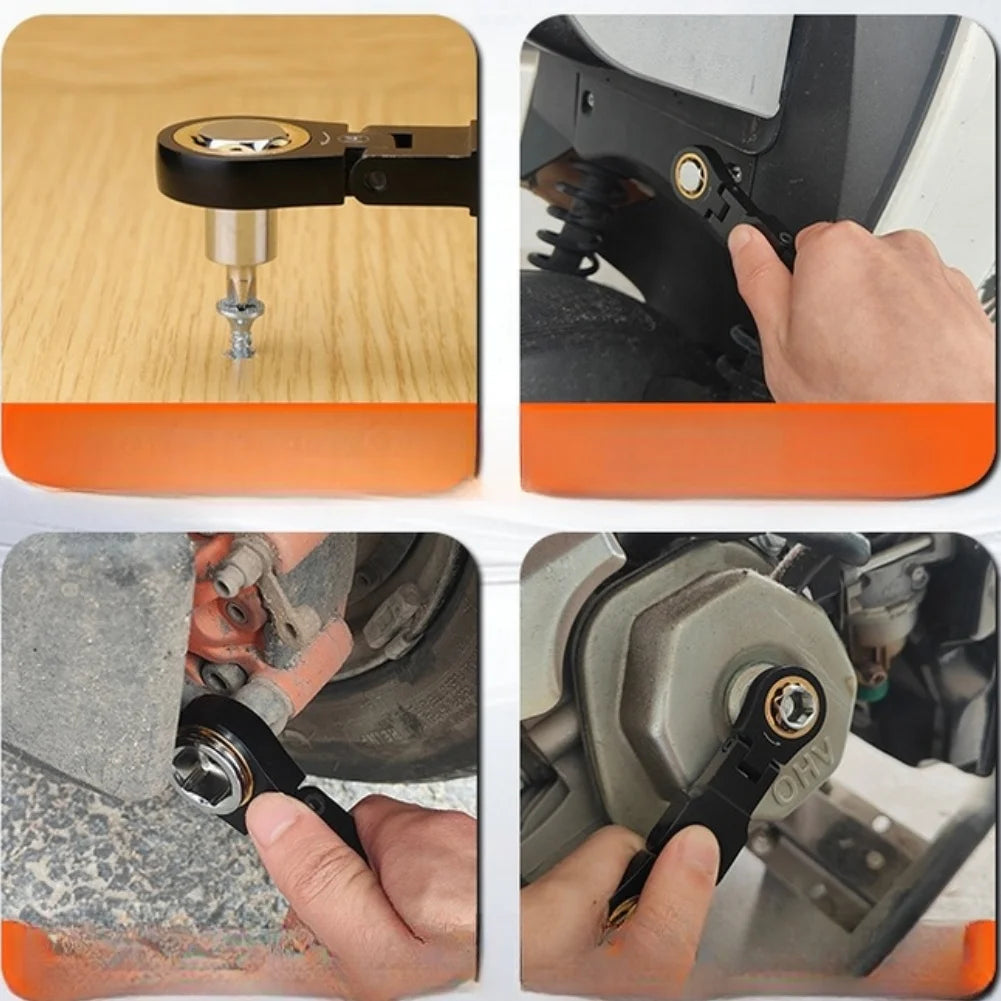 Multi-Function Ratchet Wrench Set with 20 Magnetic Bit Kit Ratchet Wrench Set Axl
