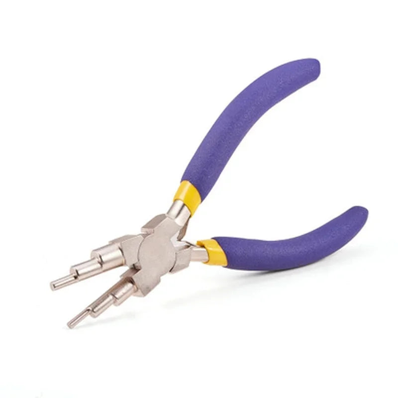 6-in-1 Bail Making Pliers | Carbon Steel Jewelry Round Nose Tool Jewelry Making Pliers Axl