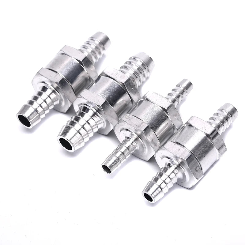 One-Way Aluminium Fuel Non-Return Check Valve 6–12mm Fuel Check Valve Axl
