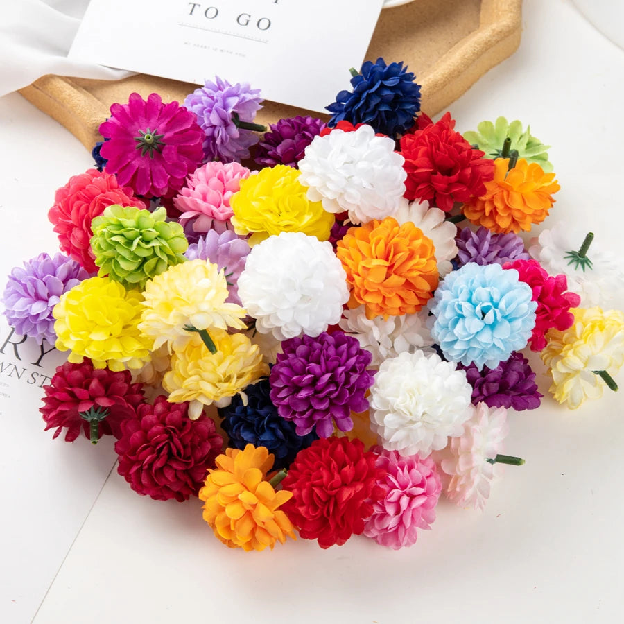 Silk Autumn Hydrangea Artificial Flowers | Wedding & Home Decor Artificial Silk Flowers Axl
