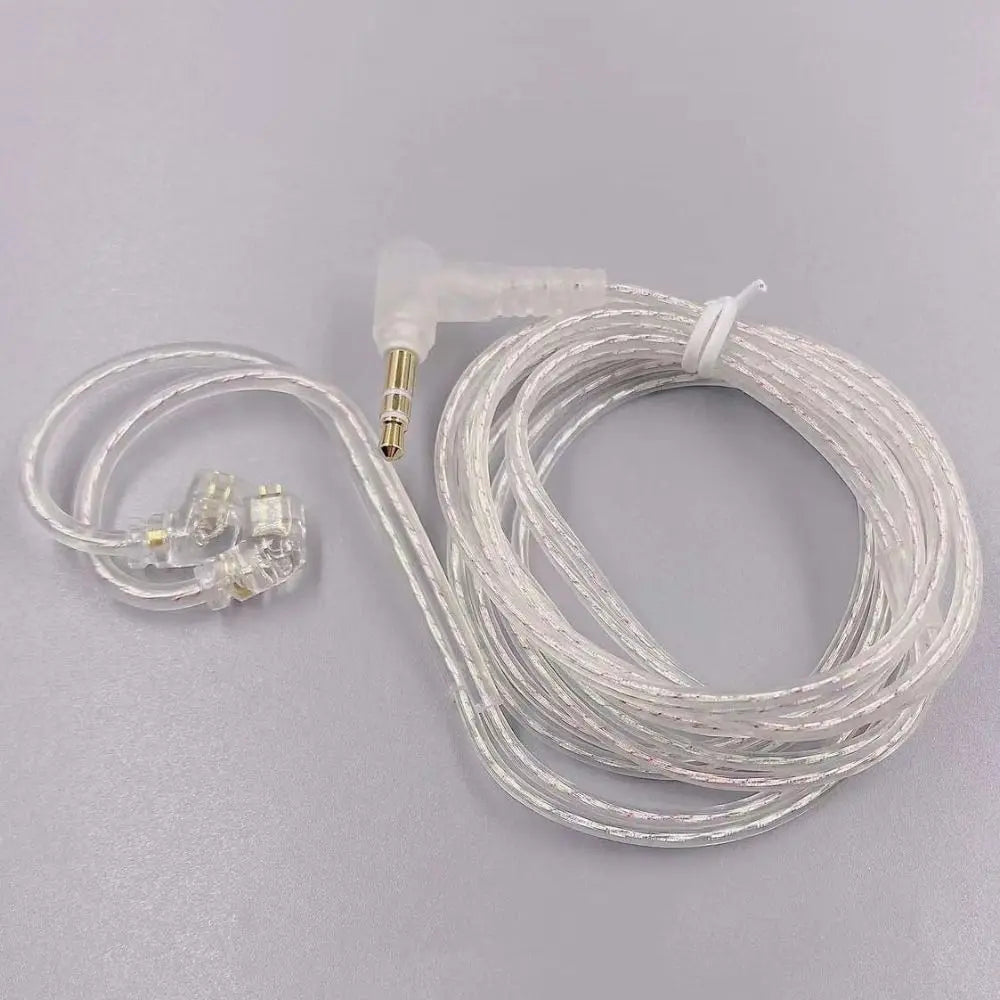 KZ Silver Plated Upgrade Cable 3.5mm 2-Pin for KZ Earphones Earphone Upgrade Cable Axl