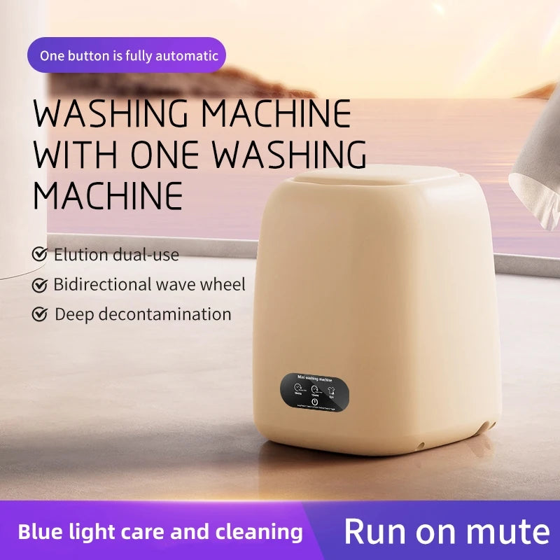 BALASHOV Portable Mini Washing Machine with Spin Dryer Portable Washing Machine Axl